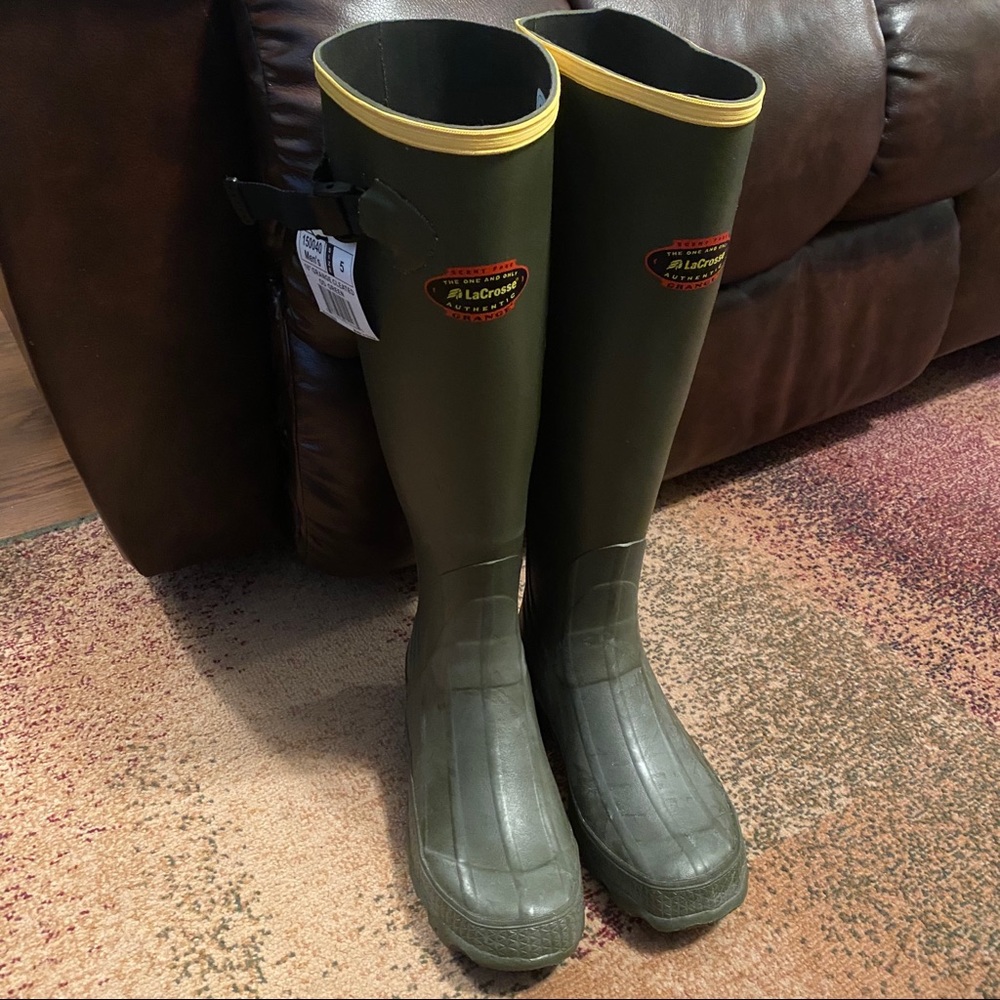 Men’s Lacrosse 18” Grange Boots Men’s Size 5